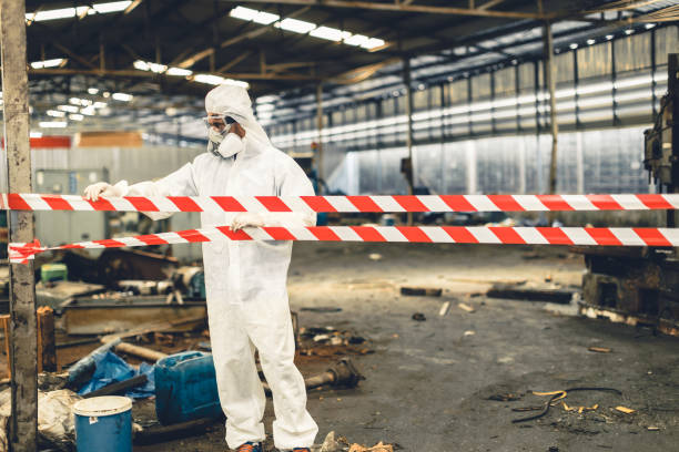 Professional Odor Removal technician working in Kingston, NJ